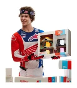 100% Accuri 2 Jett Lawrence Donut Goggle 6-Pack -Motorcycle Parts Shop 100 accuri2 jett lawrence donut goggle6 pack 2