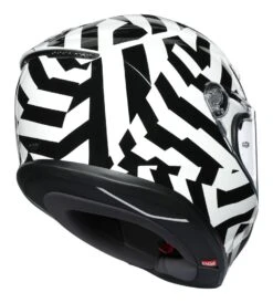 AGV K6 Secret Helmet -Motorcycle Parts Shop agvk6 secret helmet black white 2