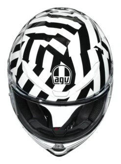 AGV K6 Secret Helmet -Motorcycle Parts Shop agvk6 secret helmet black white 6