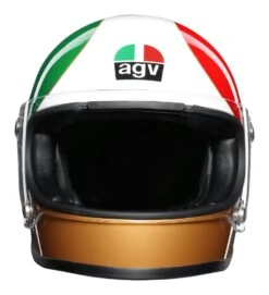 AGV X3000 Ago Helmet -Motorcycle Parts Shop agvx3000 ago helmet green gold 3