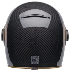 Bell Helmets Bell Bullitt Carbon TT Helmet -Motorcycle Parts Shop bell bullitt carbon tt helmet gloss black gold 3