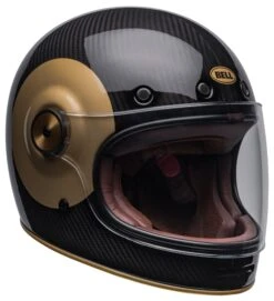 Bell Helmets Bell Bullitt Carbon TT Helmet -Motorcycle Parts Shop bell bullitt carbon tt helmet gloss black gold 6