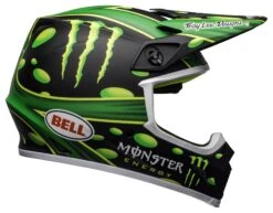 Bell Helmets Bell MX-9 Mips Showtime Helmet -Motorcycle Parts Shop bell mx9 mips showtime helmet black green 3