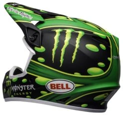 Bell Helmets Bell MX-9 Mips Showtime Helmet -Motorcycle Parts Shop bell mx9 mips showtime helmet black green 6