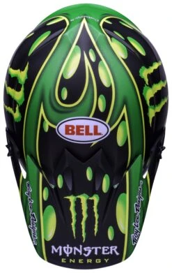 Bell Helmets Bell MX-9 Mips Showtime Helmet -Motorcycle Parts Shop bell mx9 mips showtime helmet black green 8