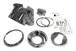 Drag Specialties 7" Headlight Nacelle Kit For Harley Softail 1986-2017 -Motorcycle Parts Shop drag specialties7 headlight nacelle kit for harley softail19862017 2