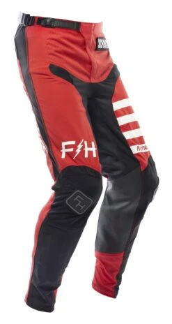 Fasthouse Elrod Pants -Motorcycle Parts Shop fasthouse elrod pants red black 2