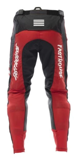 Fasthouse Elrod Pants -Motorcycle Parts Shop fasthouse elrod pants red black 3