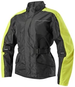 Firstgear Triton Women's Rain Jacket -Motorcycle Parts Shop firstgear triton womens rain jacket black pink 2