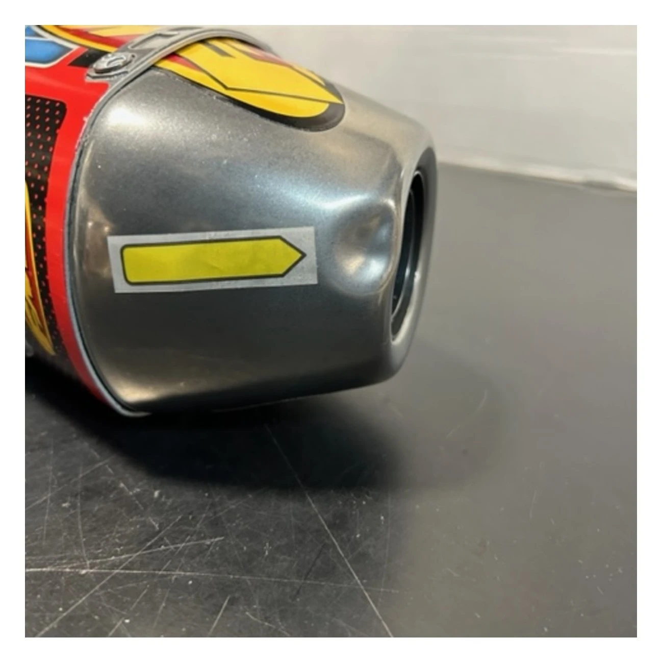 FMF Q4 HEX S/A Slip-On Exhaust Yamaha YZ450F / FX / WR450F 2018-2023 Stainless Steel/Aluminum/Stainless Steel [Blemished - Very Good] - Image 3