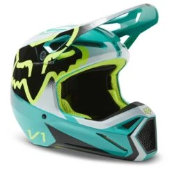 Fox Racing V1 Leed Helmet -Motorcycle Parts Shop fox racing v1 leed helmet 2