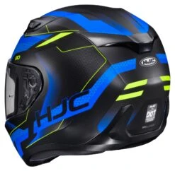HJC I10 Robust Helmet -Motorcycle Parts Shop hj ci10 robust helmet black blue 1