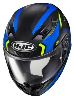 HJC I10 Robust Helmet -Motorcycle Parts Shop hj ci10 robust helmet black blue 2