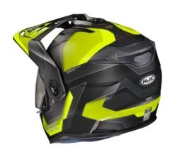 HJC DS-X1 Synergy Helmet -Motorcycle Parts Shop hjcdsx1 synergy helmet black hi viz 1