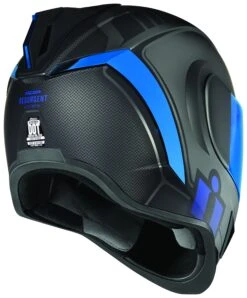 Icon Airform Resurgent Helmet -Motorcycle Parts Shop icon airform resurgent helmet blue 2