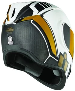 Icon Airform Resurgent Helmet -Motorcycle Parts Shop icon airform resurgent helmet white 2
