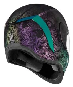 Icon Airform Chantilly Opal Helmet -Motorcycle Parts Shop icon hlmt afrm chnt opal purple 2