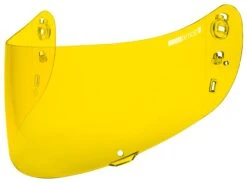 Icon Optics Face Shield -Motorcycle Parts Shop icon shield optic2206 yellow