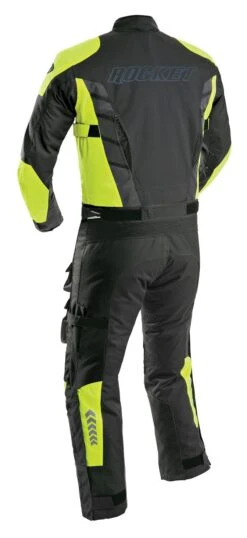 Joe Rocket Survivor Suit -Motorcycle Parts Shop joe rocket survivor suit black hi viz neon 1