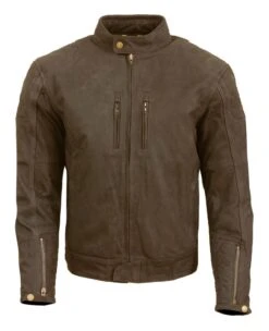 Merlin Stockton Jacket -Motorcycle Parts Shop merlin stockton jacket brown 3