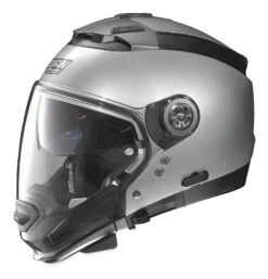 Nolan N44 EVO Helmet -Motorcycle Parts Shop nolan helmets n44 evo solid helmet platinum silver