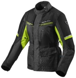 REV'IT! Outback 3 Women's Jacket -Motorcycle Parts Shop revit outback3 womens jacket black fluo yellow