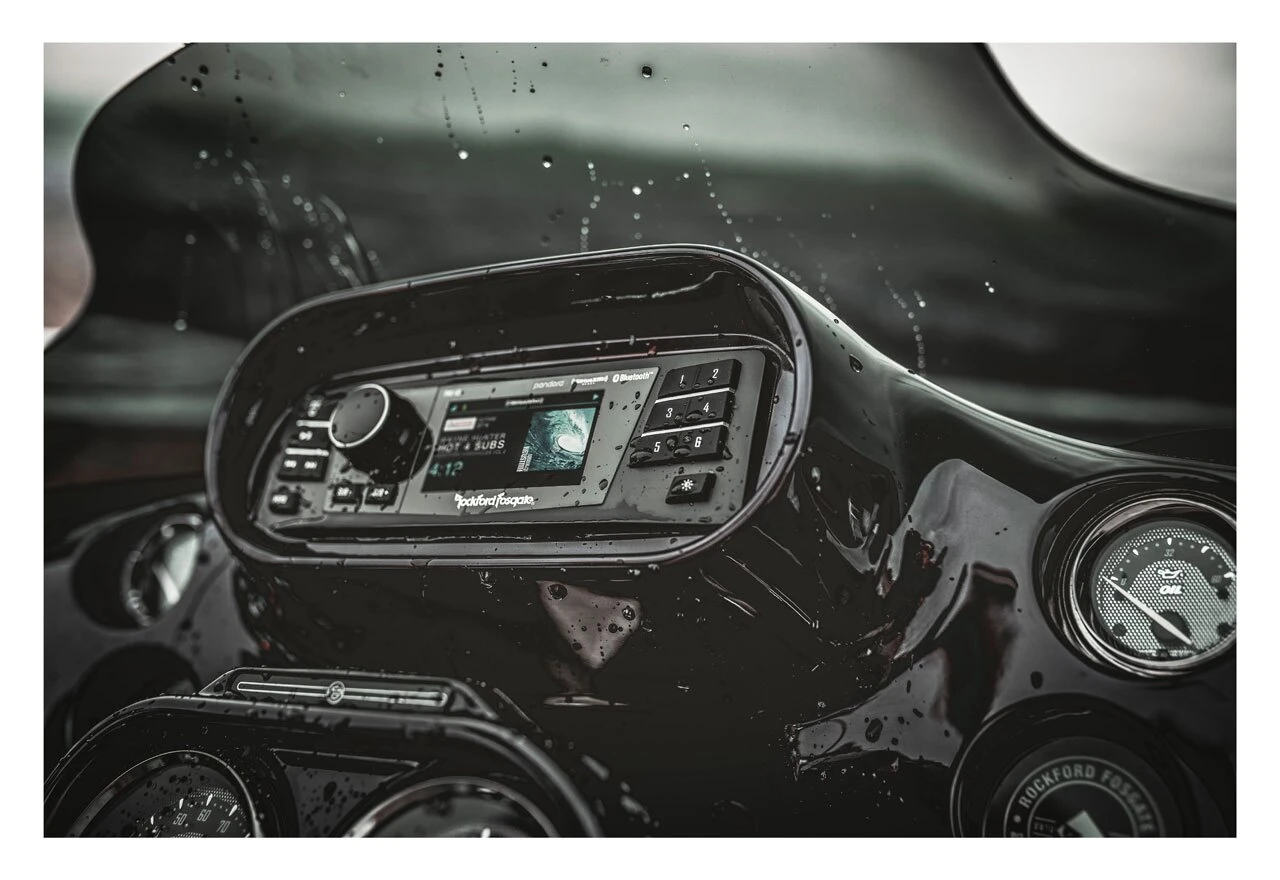 Rockford Fosgate PMX Factory Replacement Radio For Harley 1998-2013 - Image 3