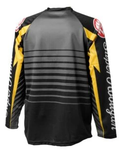 Roland Sands Hooligan Jersey -Motorcycle Parts Shop roland sands hooligan lightning jersey black grey yellow 1