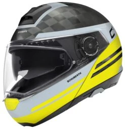 Schuberth C4 Pro Carbon Tempest Helmet -Motorcycle Parts Shop schuberth c4 pro carbon tempest helmet yellow 1