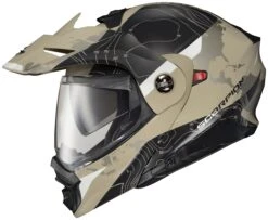 Scorpion EXO-AT960 Topographic Helmet -Motorcycle Parts Shop scorpion exoat960 topographic helmet black sand
