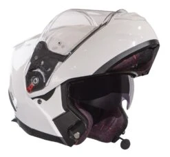 Sedici Sistema II Parlare Bluetooth Helmet White / MD [Blemished - Very Good] -Motorcycle Parts Shop sedici sistema ii parlare bluetooth helmet white md blemished very good white 2