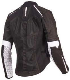 Sedici Stretto Women's Jacket -Motorcycle Parts Shop sedici stretto womens jacket black white 1