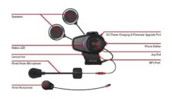 Sena 10S Bluetooth Headset - Dual Pack -Motorcycle Parts Shop sena10 s bluetooth headset dual pack 5