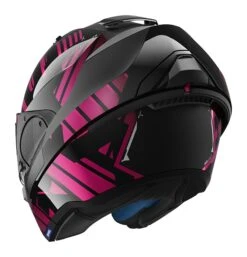 Shark EVO One 2 Lithion Helmet -Motorcycle Parts Shop shark evo one lithion dual matte black fuchsia 2