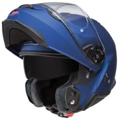 Shoei Neotec 2 Helmet -Motorcycle Parts Shop shoei neotec2 helmet matte metallic blue 1