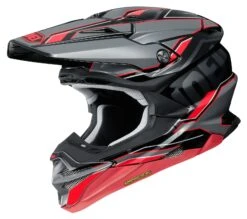 Shoei VFX-EVO Allegiant Helmet 8 Shoei VFX-EVO Allegiant Helmet -Motorcycle Parts Shop shoei vfxevo allegiant helmet black grey red