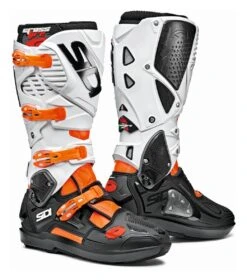 SIDI Crossfire 3 SRS Boots -Motorcycle Parts Shop sidi crossfire3 srs boots orange black white