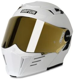 Simpson Mod Bandit Helmet -Motorcycle Parts Shop simpson mod bandit helmet white