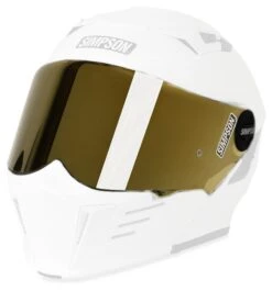 Simpson Mod Bandit Pinlock-Ready Face Shield -Motorcycle Parts Shop simpson mod bandit pinlock ready face shield gold