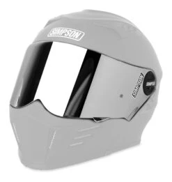 Simpson Mod Bandit Pinlock-Ready Face Shield -Motorcycle Parts Shop simpson mod bandit pinlock ready face shield mirrored