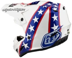 Troy Lee Designs SE4 Evel Knievel Helmet (XS) -Motorcycle Parts Shop troy lee designs se4 evel knievel helmet 2