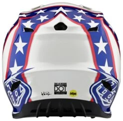 Troy Lee Designs SE4 Evel Knievel Helmet (XS) -Motorcycle Parts Shop troy lee designs se4 evel knievel helmet 3
