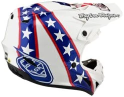 Troy Lee Designs SE4 Evel Knievel Helmet (XS) -Motorcycle Parts Shop troy lee designs se4 evel knievel helmet 4