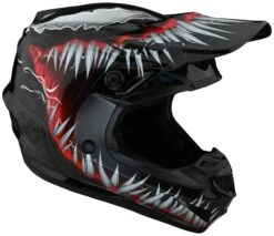 Troy Lee Designs Troy Lee SE4 Polyacrylite Venom Helmet 6 Troy Lee Designs Troy Lee SE4 Polyacrylite Venom Helmet -Motorcycle Parts Shop troy lee se4 polyacrylite venom helmet black 2