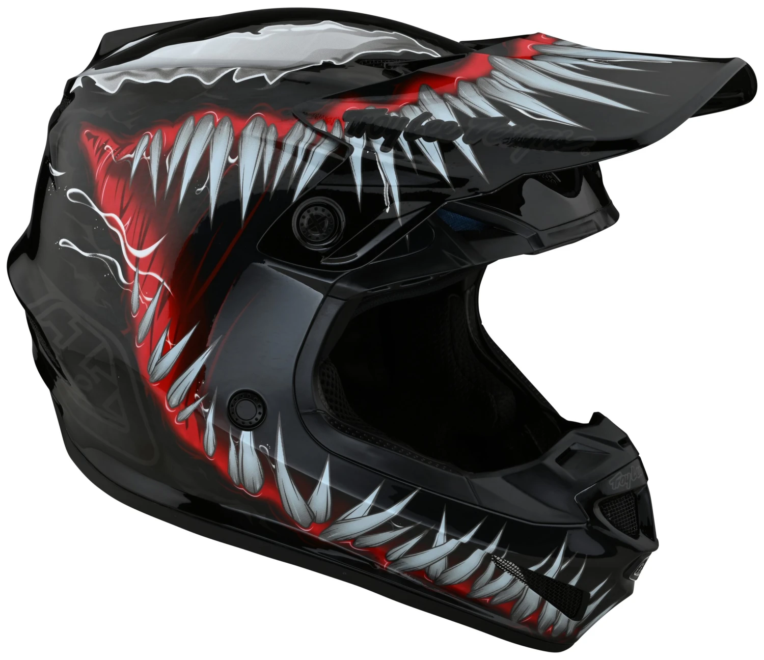 Troy Lee Designs Troy Lee SE4 Polyacrylite Venom Helmet 3 Troy Lee Designs Troy Lee SE4 Polyacrylite Venom Helmet - Image 3
